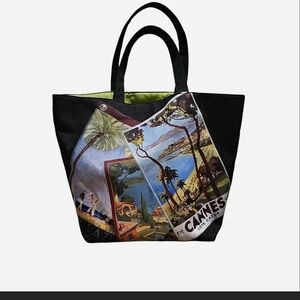 Lancome Riviera Collection Lime Green Fabric